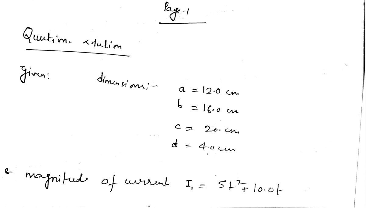 Advanced Physics homework question answer, step 1, image 1